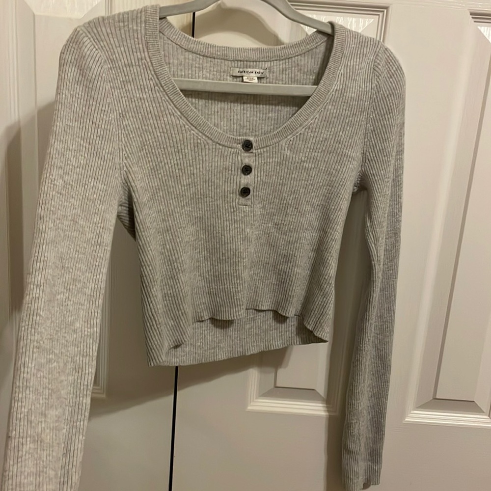 American Eagle cropped sweater